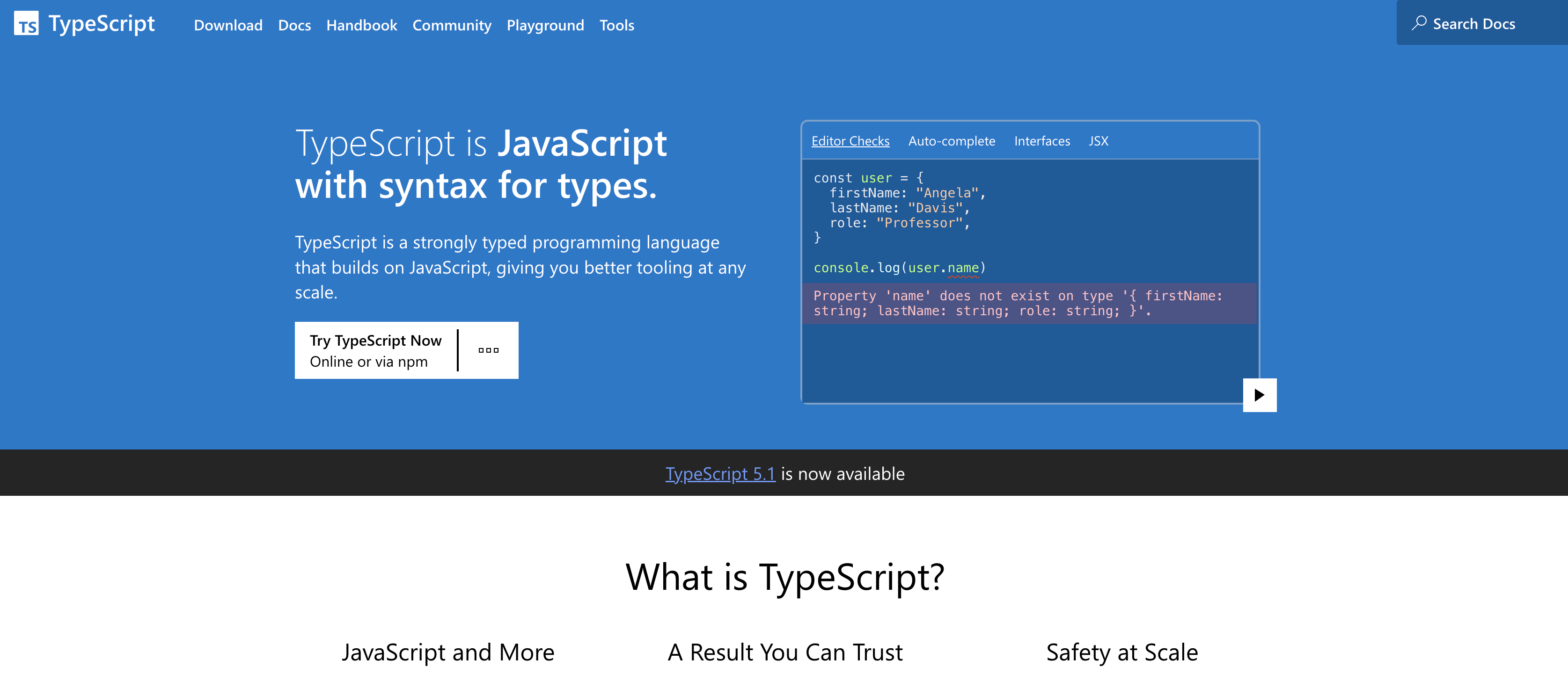 TypeScript : JavaScript Amélioré avec Typage Statique