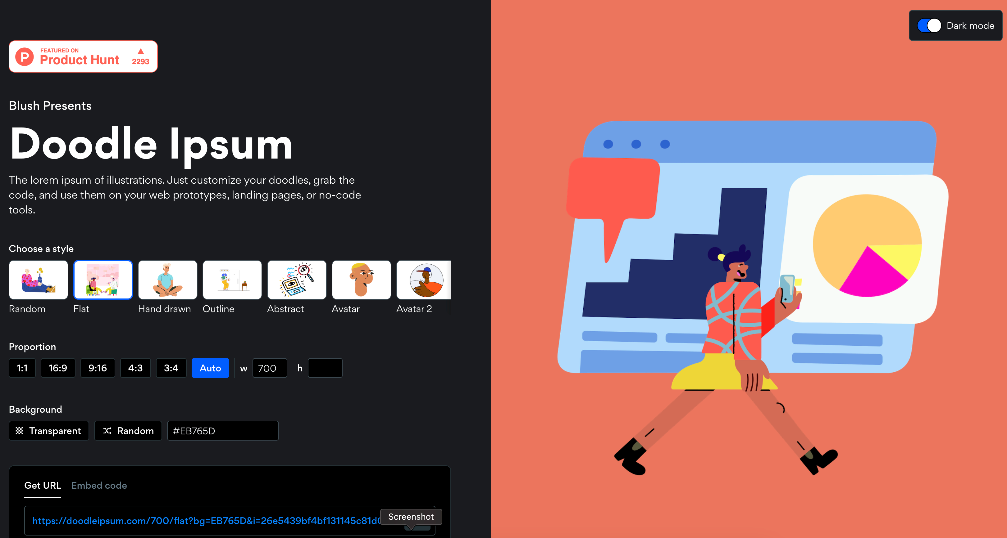 Doodle Ipsum : pour générer facilement des illustrations pour la mise en page d’un site web